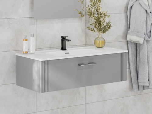 Avalon Bathrooms - Esatto - Dust Grey Modular Furniture