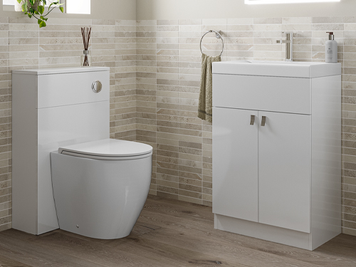 Avalon Bathrooms - Image - White Cloakroom Furniture