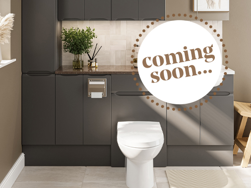 Avalon Bathrooms - Senza - Charcoal Fitted Furniture