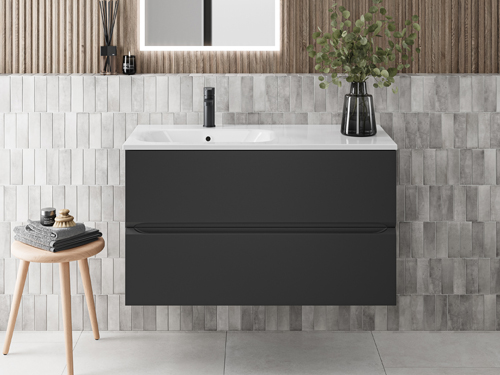 Avalon Bathrooms - Senza - Charcoal Modular Furniture
