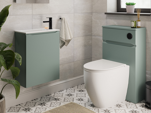 Avalon Bathrooms - Senza - Fjord Cloakroom Furniture