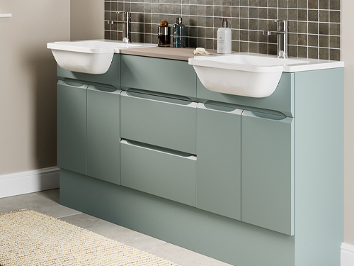 Avalon Bathrooms - Senza - Fjord Fitted Furniture