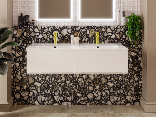 Avalon Bathrooms - Senza - White Modular Furniture