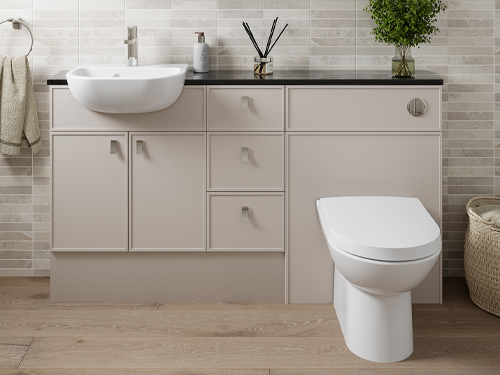 Avalon Bathrooms - Vasso - Kashmir Fitted Furniture