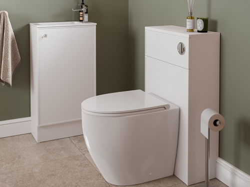 Avalon Bathrooms - Vasso - White Cloakroom Furniture