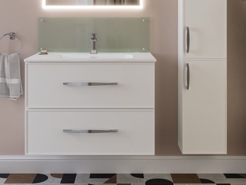 Avalon Bathrooms - Vasso - White Modular Furniture