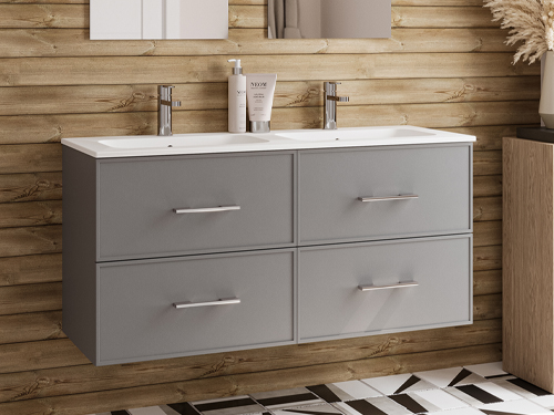 Avalon Bathrooms - Vasso - Dust Grey Modular Furniture