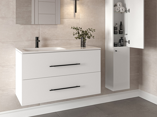 Avalon Bathrooms - Metro - White Modular Furniture