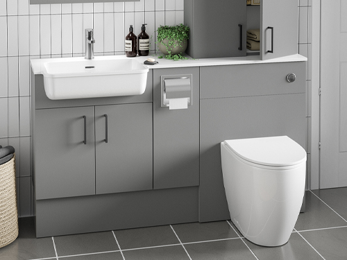 Avalon Bathrooms - Metro - Dust Grey Fitted Furniture