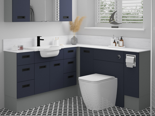 Avalon Bathrooms - Metro - Indigo Fitted Furniture