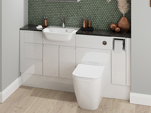 Eco Bathrooms - Integra Gloss White
