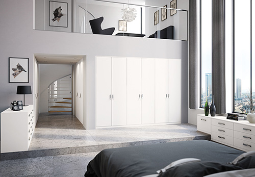 Holcombe Bedroom Furniture - Melford White