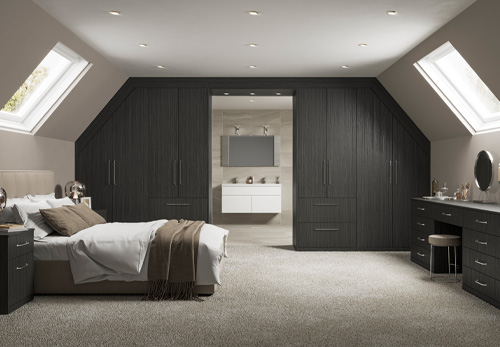 Holcombe Bedroom Furniture - Tempo Anthracite