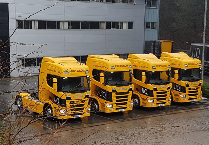 JJO New Scania Trucks - 2018