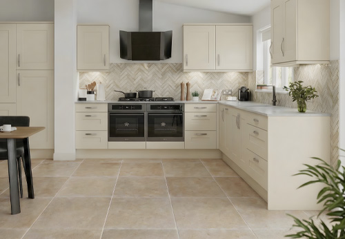 Solent Matt Oyster Kitchen