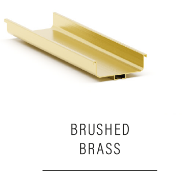 ECO Bathrooms - Bello Brushed Brass Trim