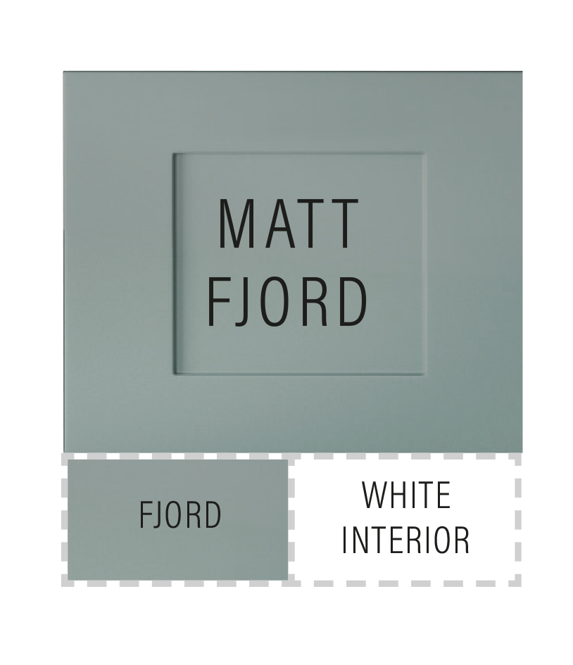 ECO Bathrooms - Daresbury - Matt Fjord Swatch
