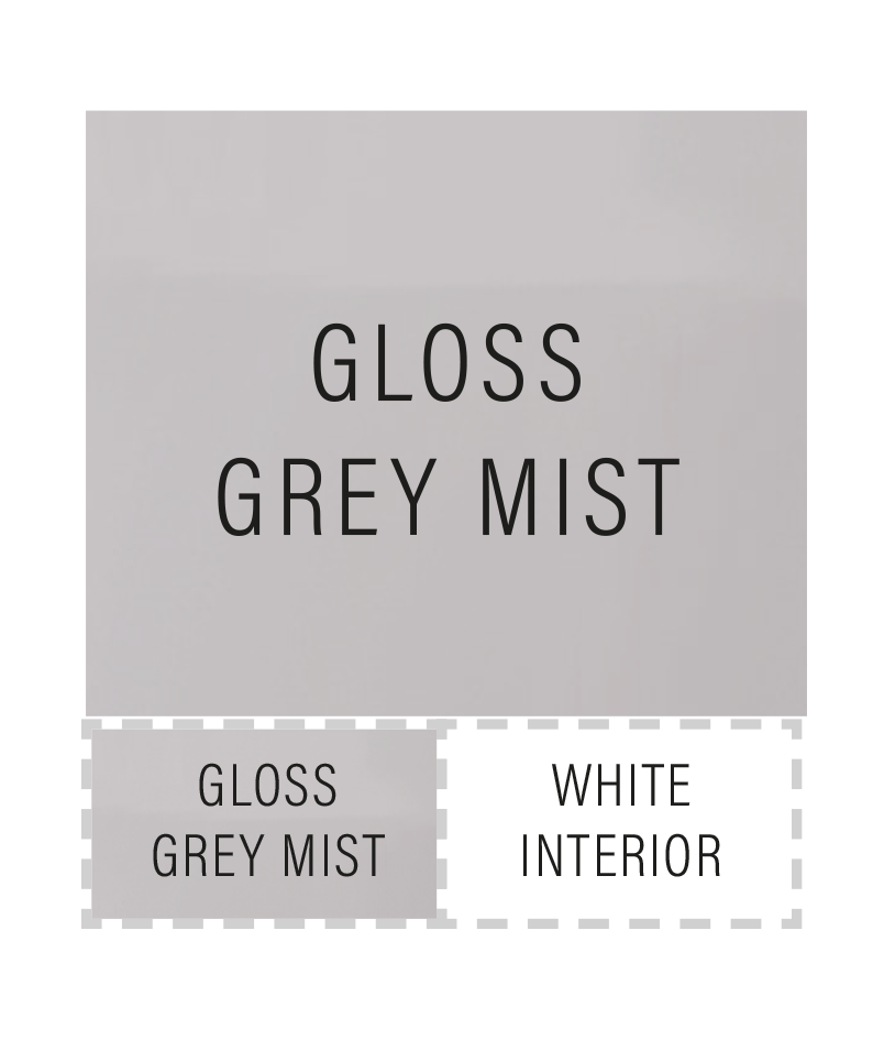ECO Bathrooms - Image - Gloss Grey Mist Swatch