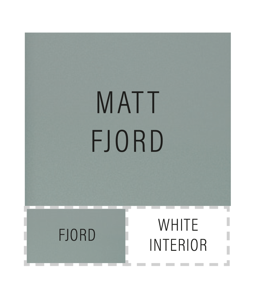 ECO Bathrooms - Metro - Matt Fjord Swatch