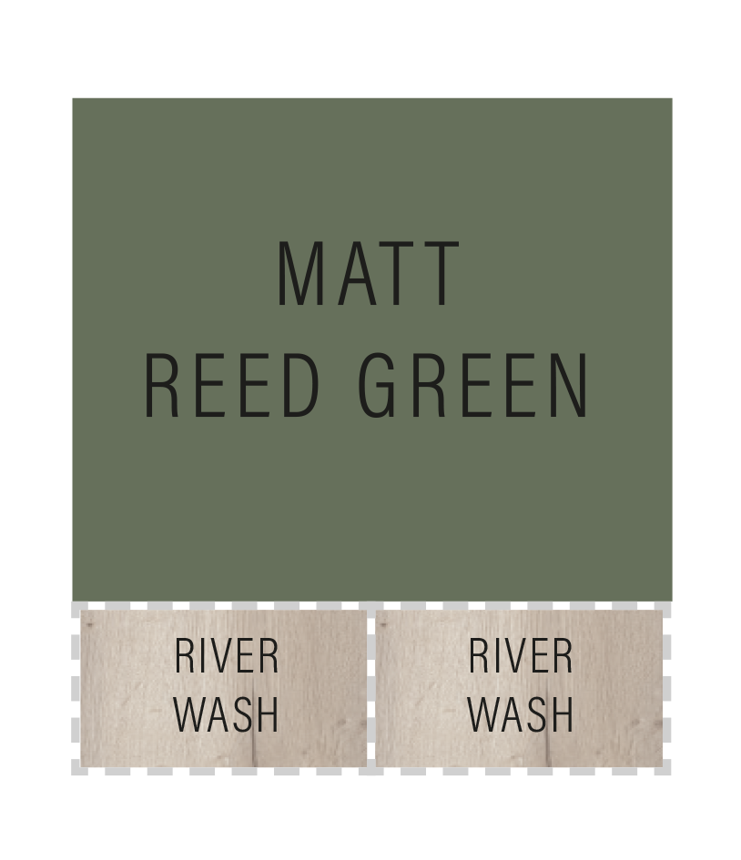 ECO Bathrooms - Metro - Matt Reed Green Swatch
