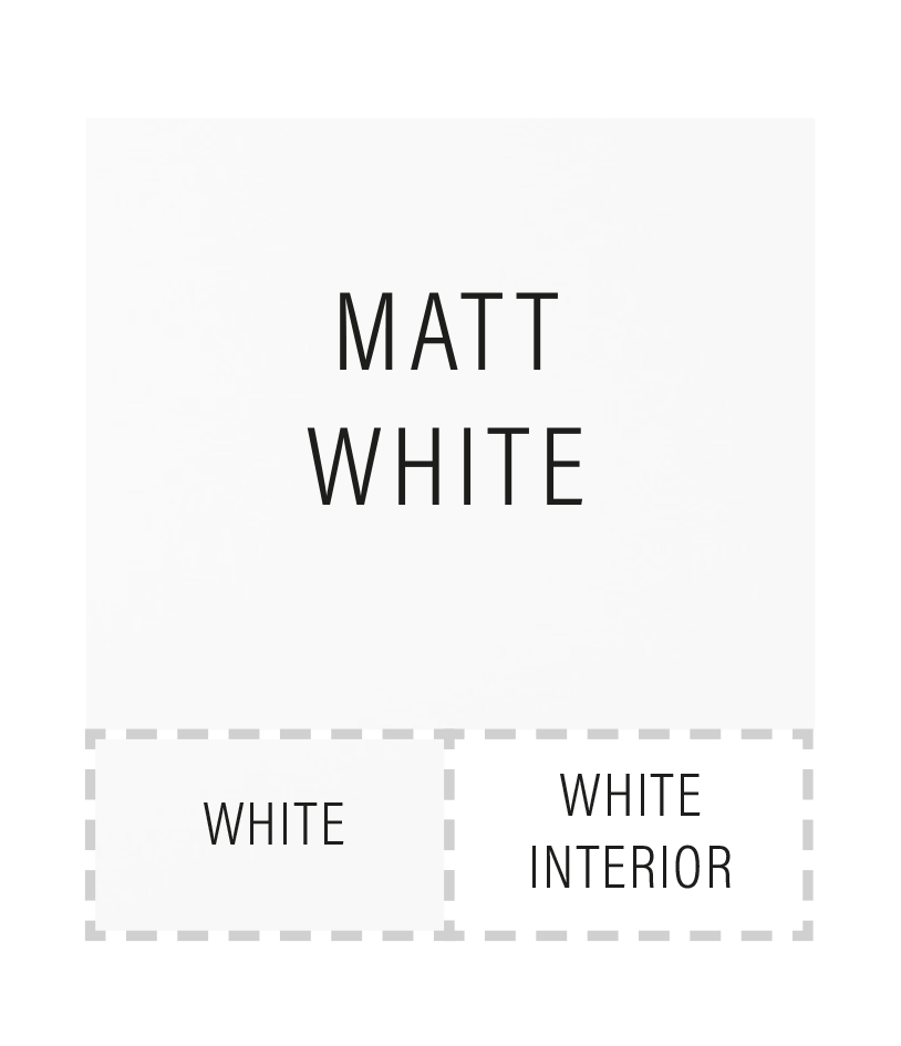 ECO Bathrooms - Metro - Matt White Swatch